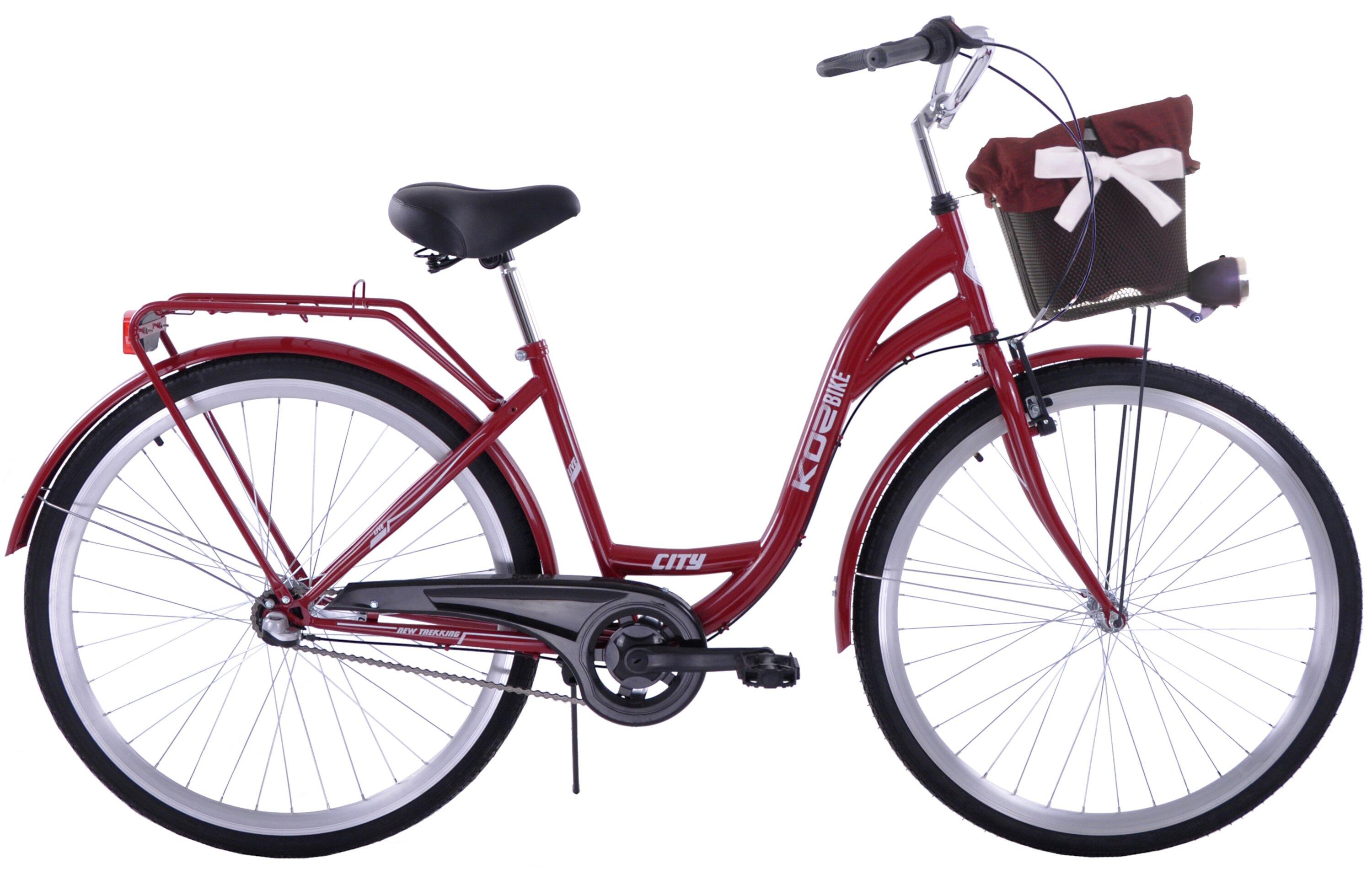 Rower miejski damski Kozbike 28 (K47) 3 biegi 1/2