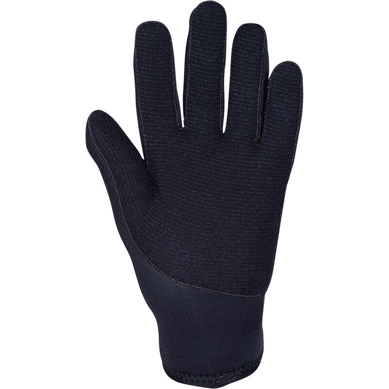 Seconde vie - Gants plongée néoprène 5mm - noir - TRÈS BON