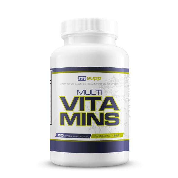 Multi Vitaminas - 60 Cápsulas Vegetales de MM Supplements