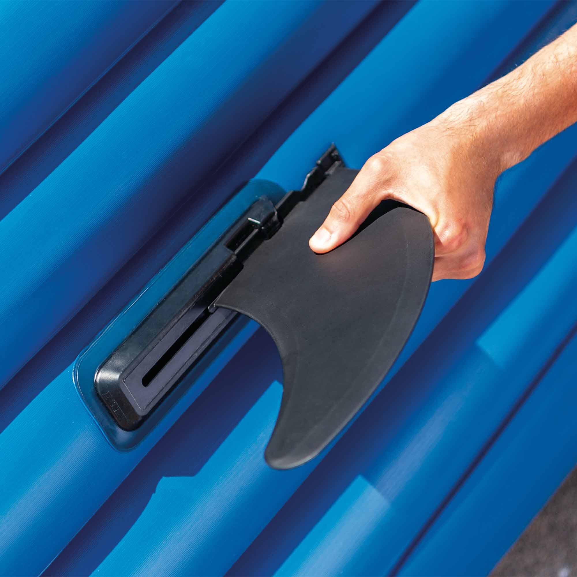 Kayak inflável 2 lugares c/remos + inflador Wyoming C2 INTEX 7/7