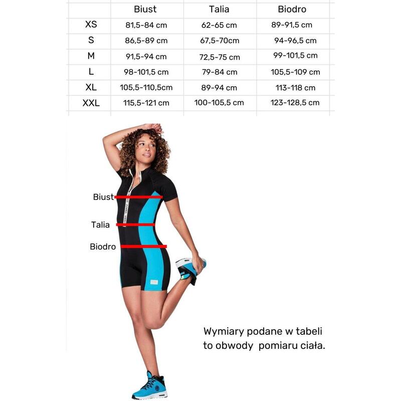 Legginsy sportowe damskie STRONG ID Performance z wysokim stanem
