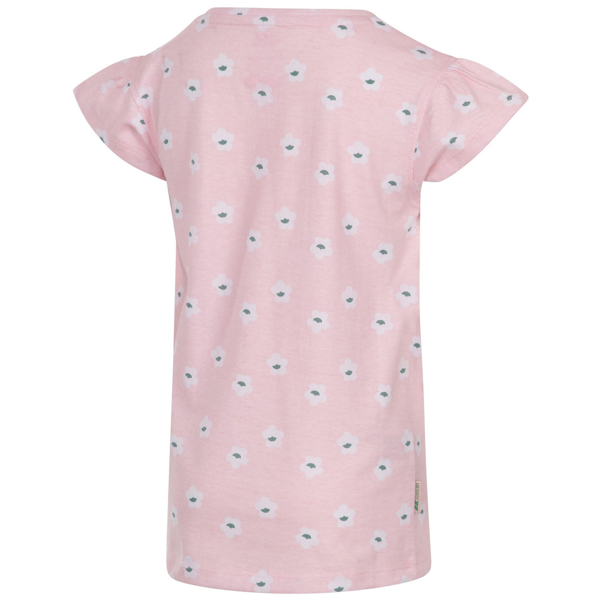 Tshirt PRESENT Fille (Rose Pâle) 3/4