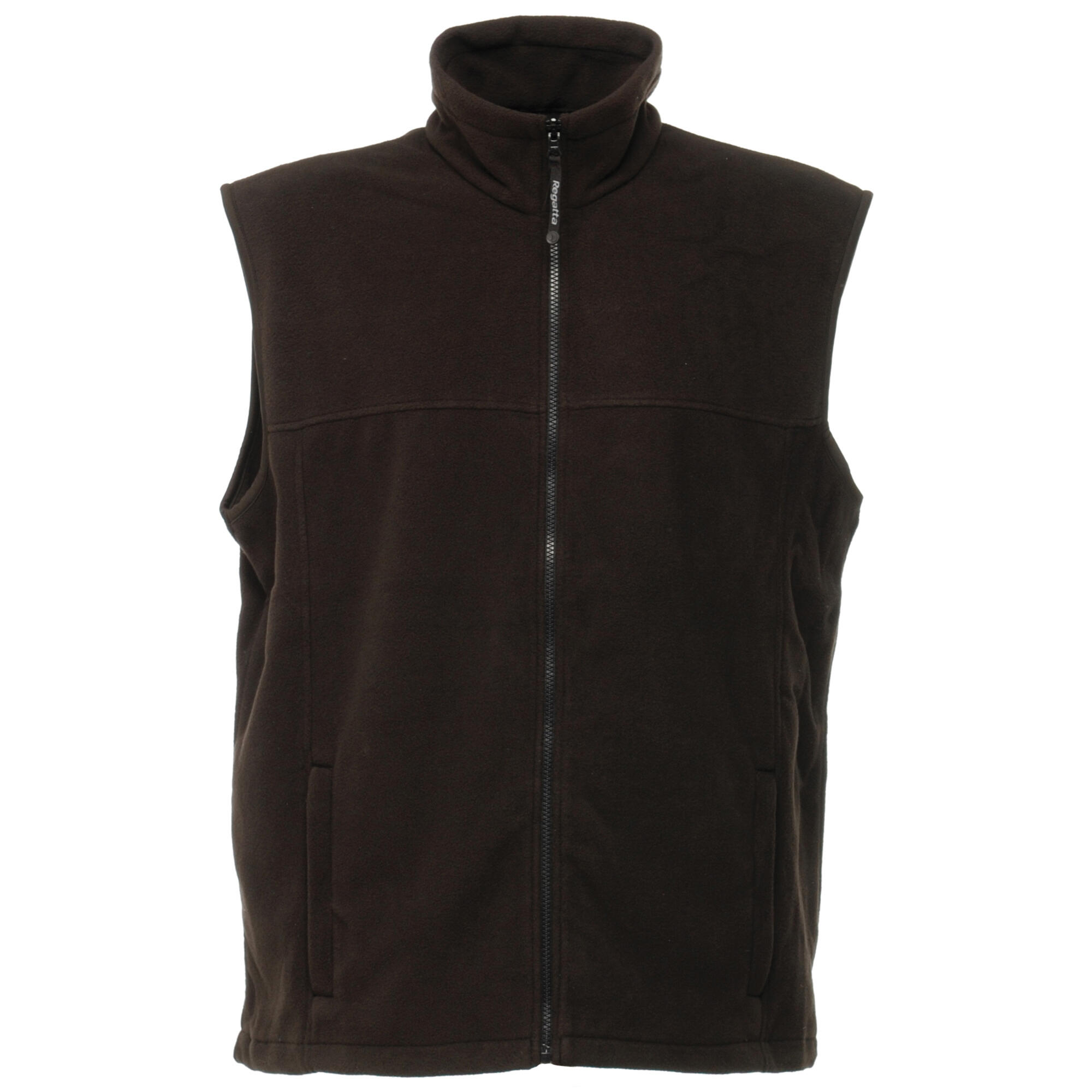 Mens Haber II 250 Series Antipill Fleece Bodywarmer / Sleeveless Jacket (Black) 1/4
