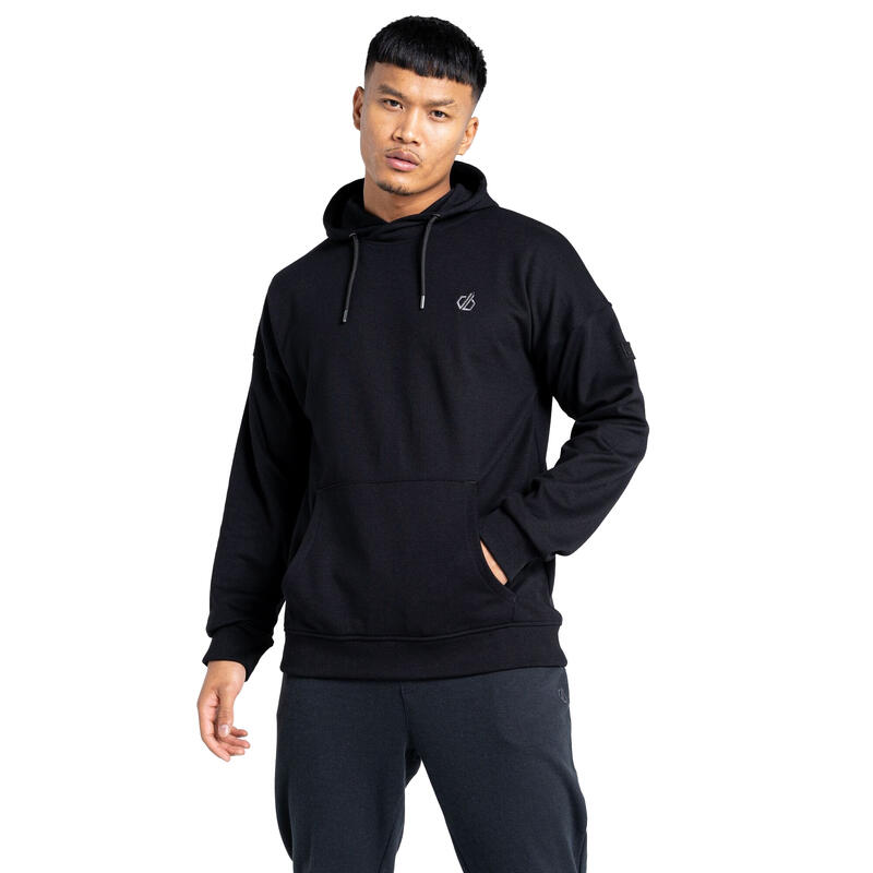 Heren Distinctly Geometric Hoodie (Zwart)