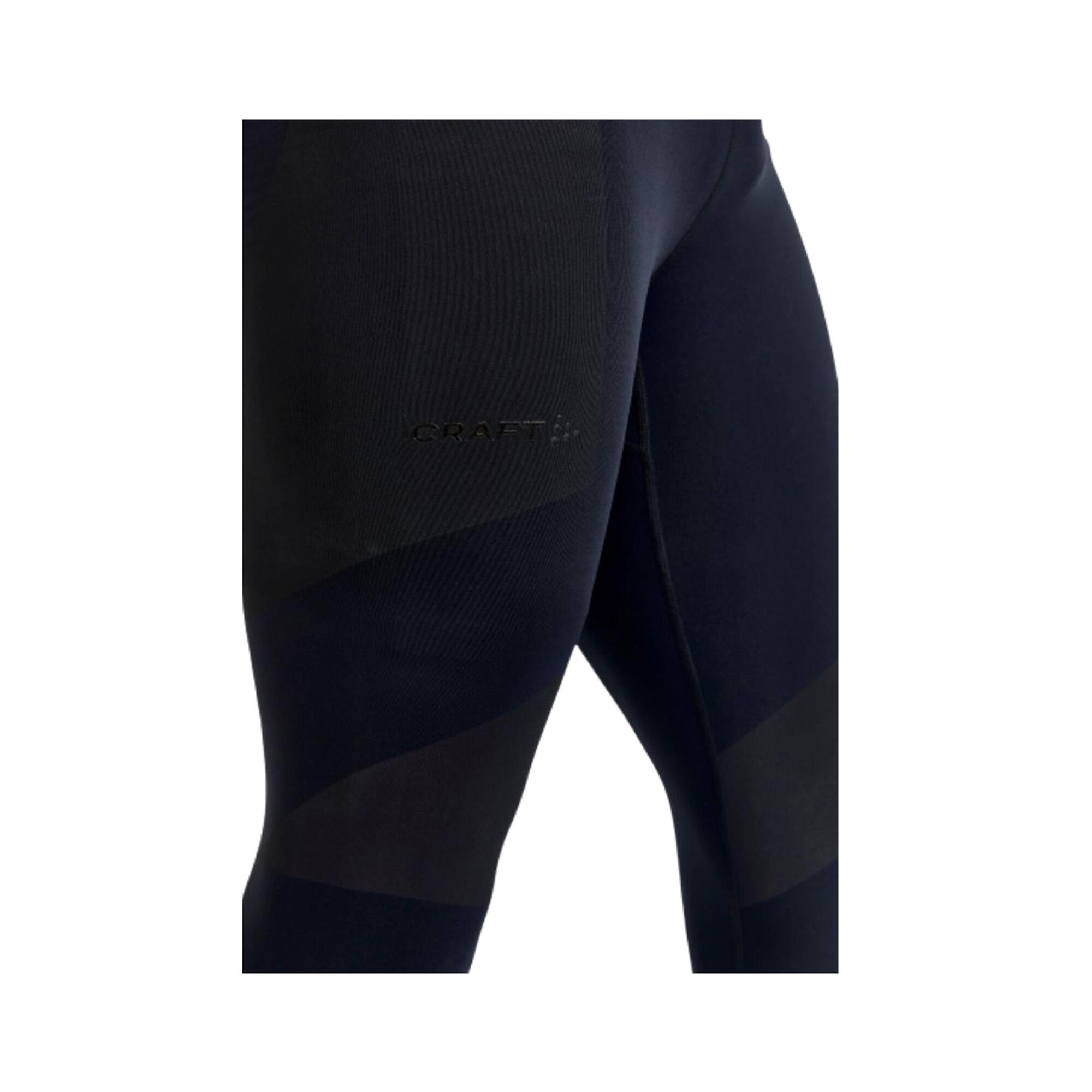 Mens CTM Distance Leggings (Black) 3/4