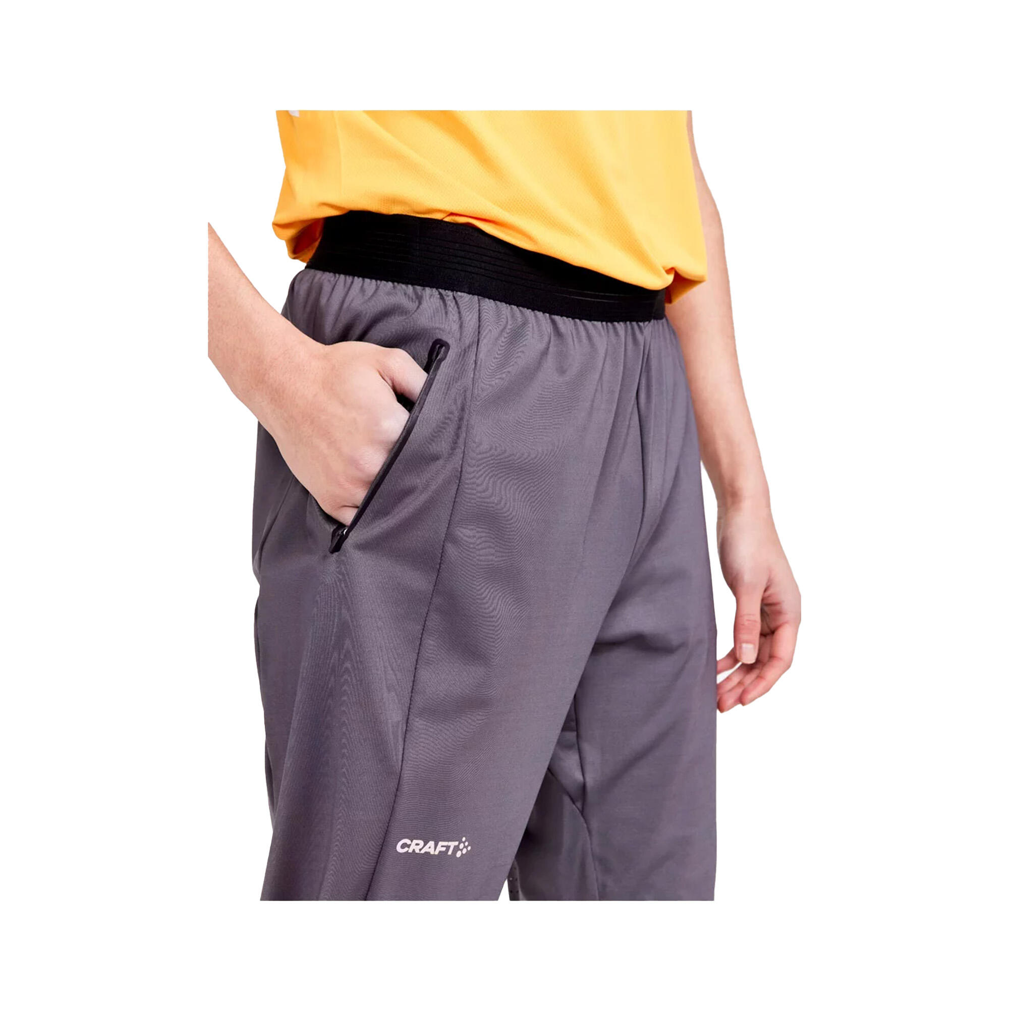 Mens Pro Hypervent Jogging Bottoms (Granite) 2/3