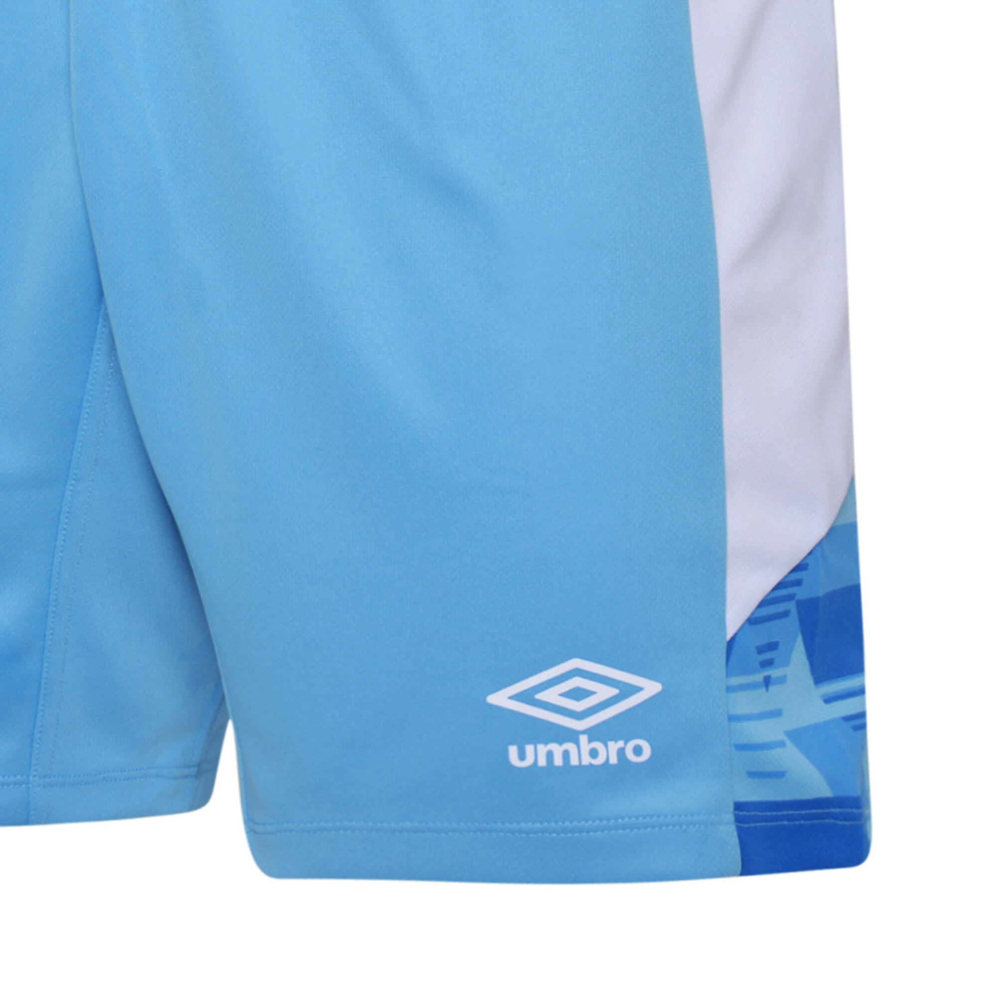 Pantaloncini Uomo Umbro Vier Azzurro Bianco 3/3