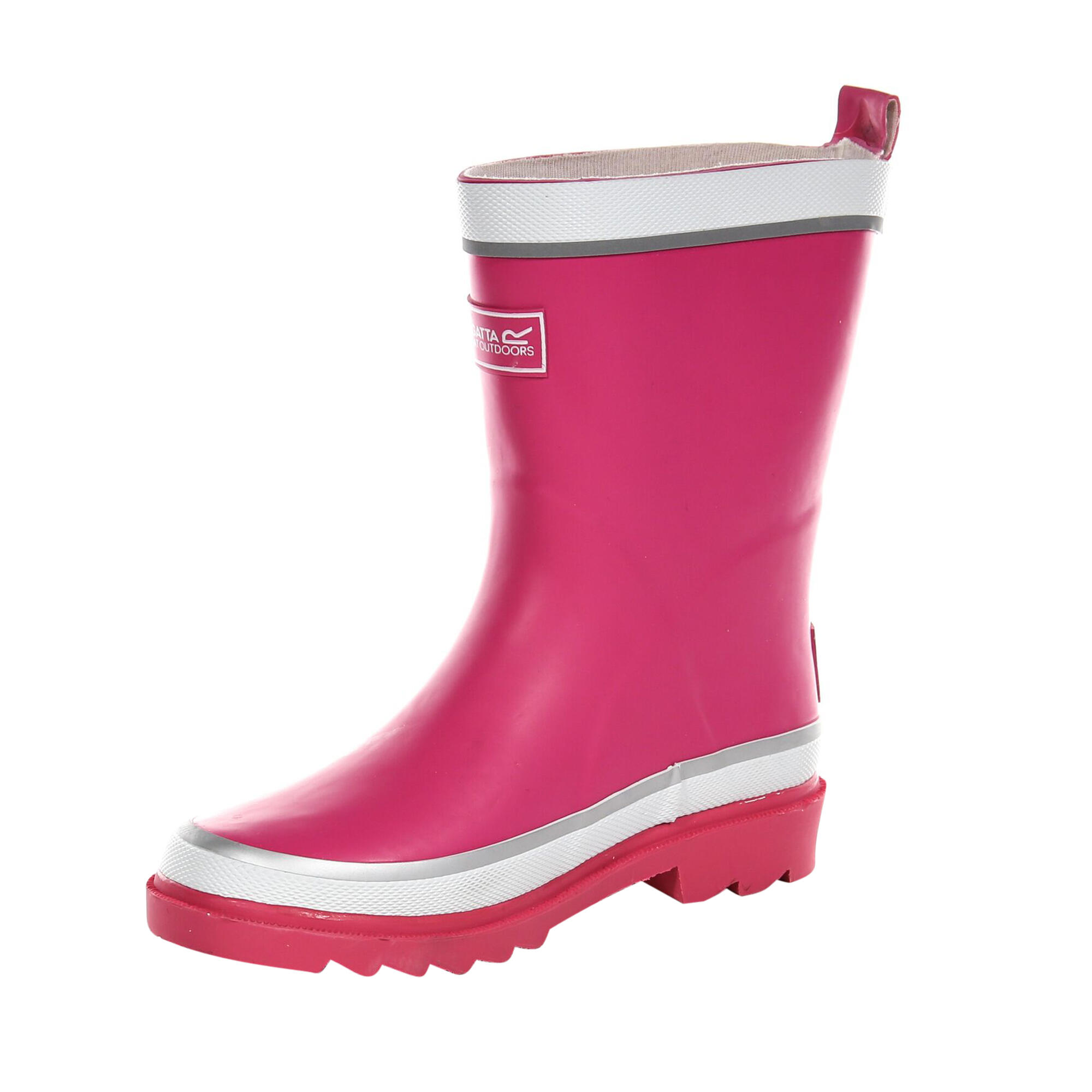 Great Outdoors Childrens/Kids Foxfire Wellington Boots (Jem/White) 3/5