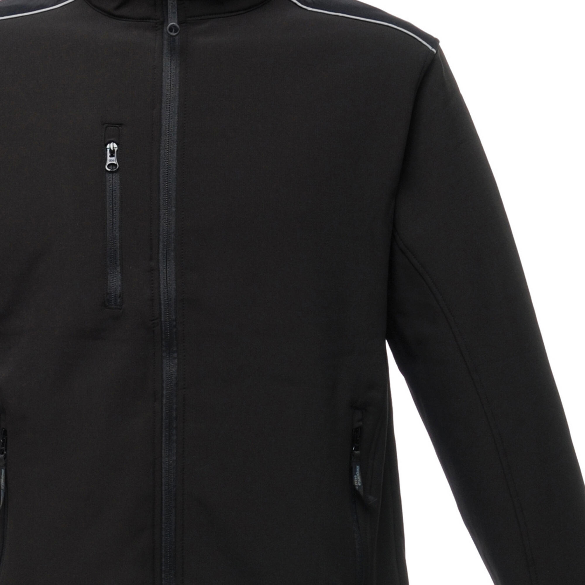 Giacca softshell da uomo (nero)