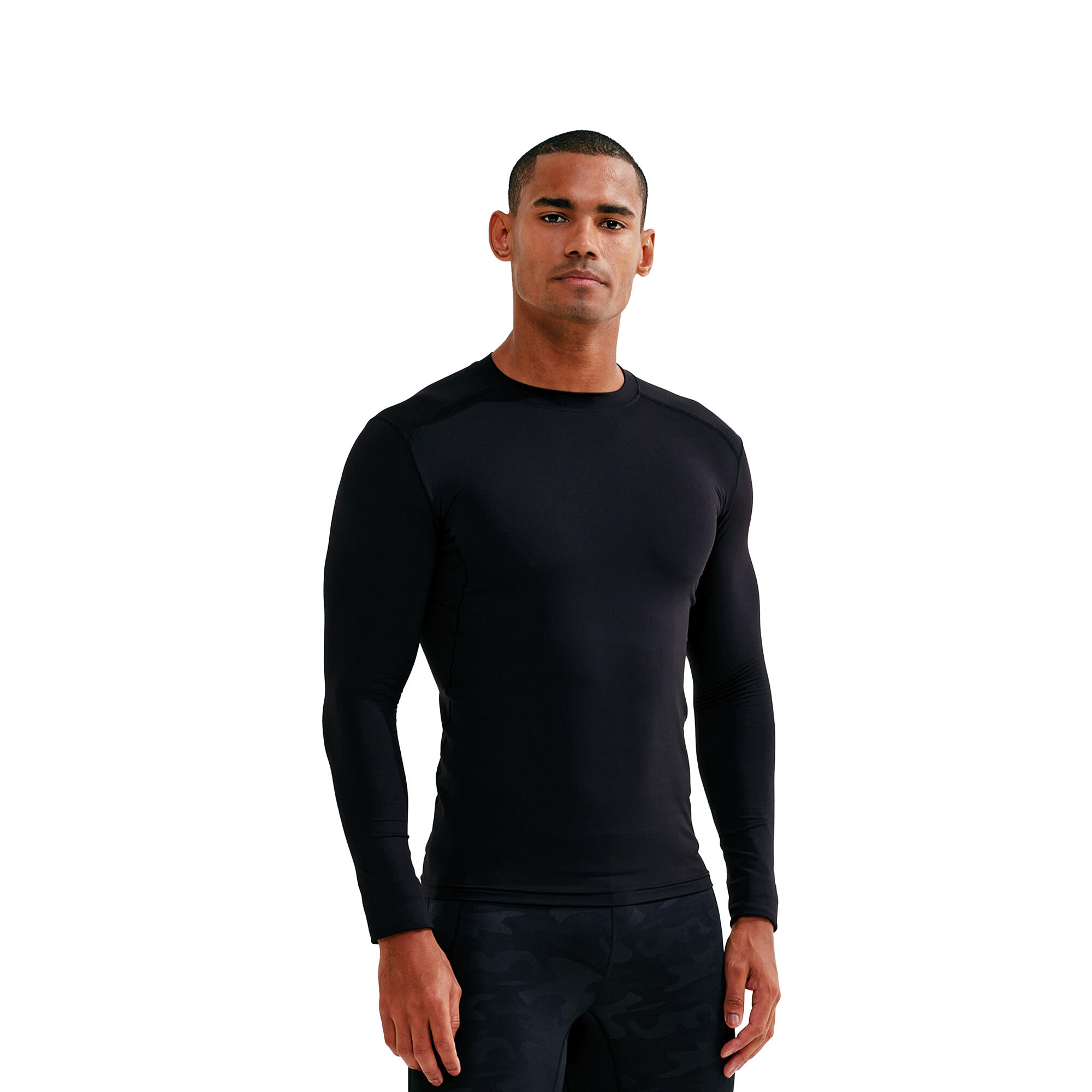 Mens Performance Baselayer Top (Black) 3/3
