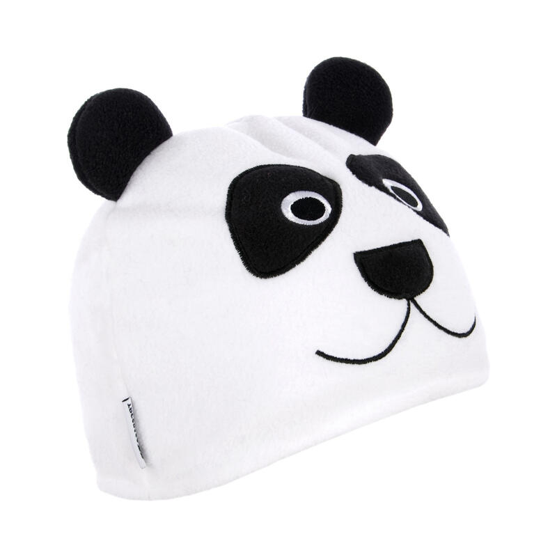 Bamboo Panda Mütze Kinder Weiß