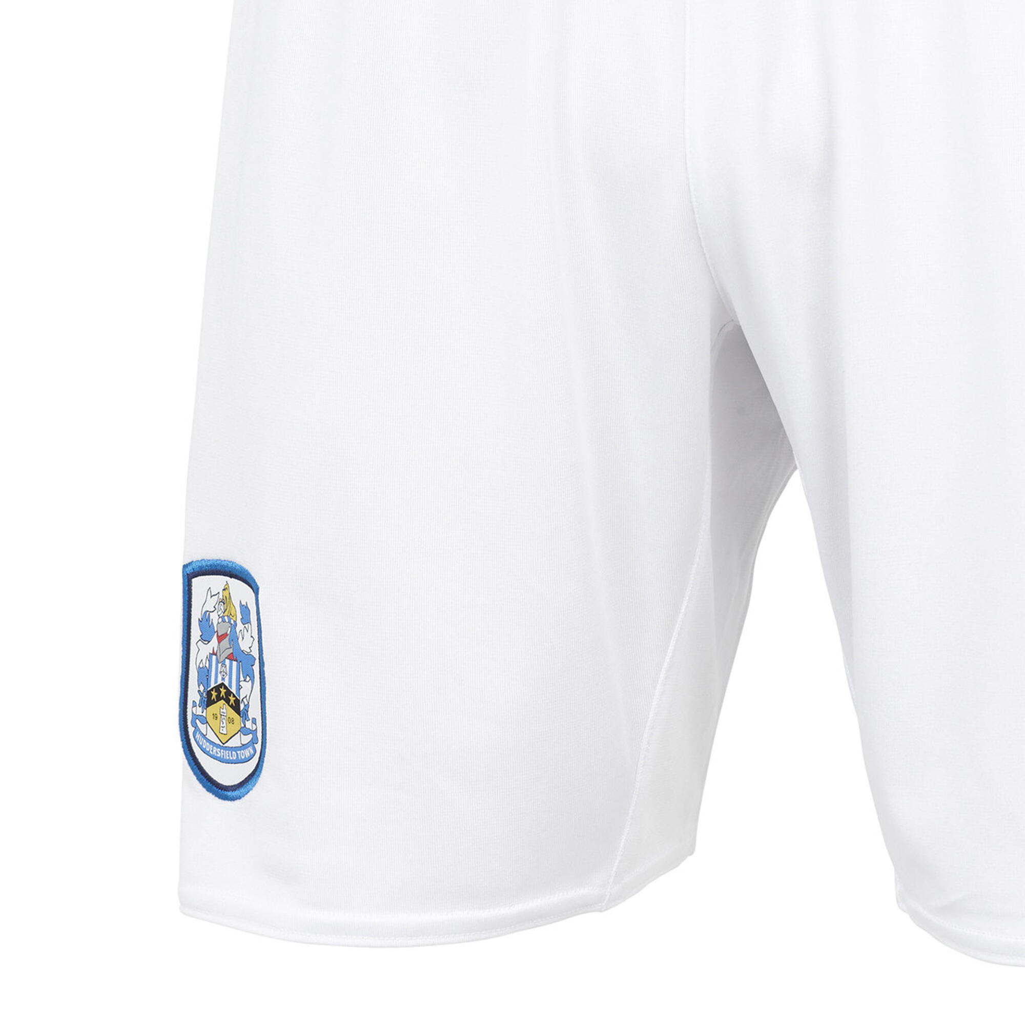 Huddersfield Town AFC Mens 20222023 Home Shorts (White) 3/4