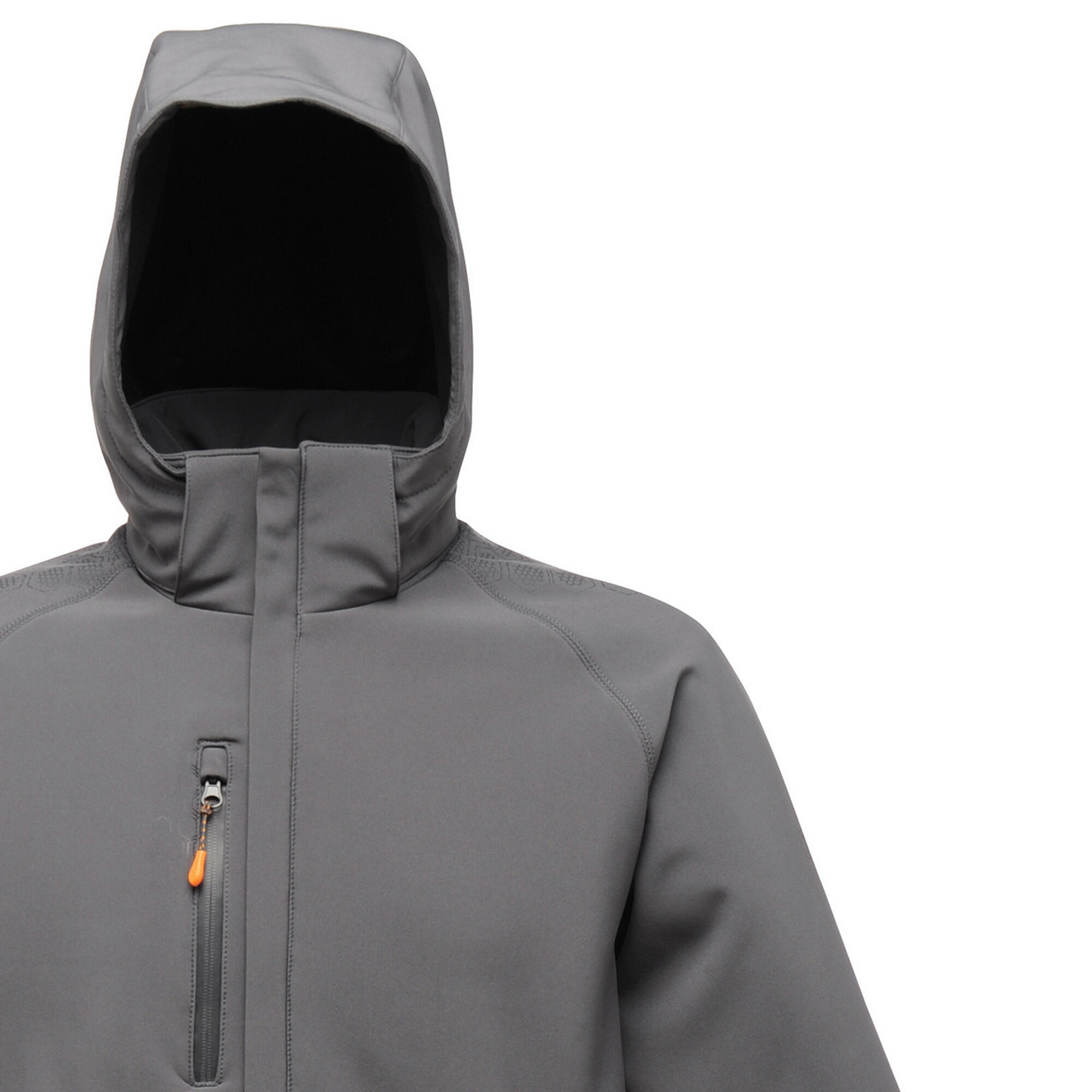 Mens XPro Repeller Softshell Jacket (water Repellent) (Seal Grey) 3/4