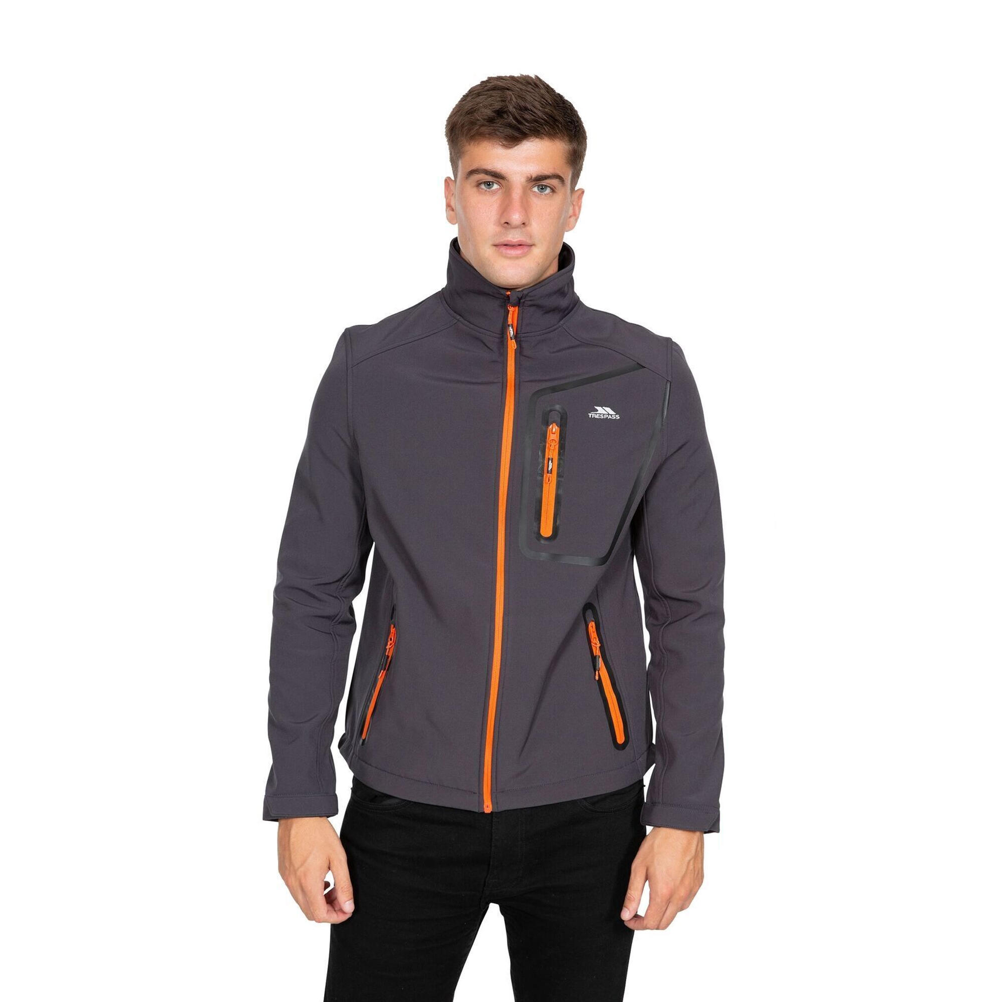 HOTHAM Men's softshell jacket (Dark grey)