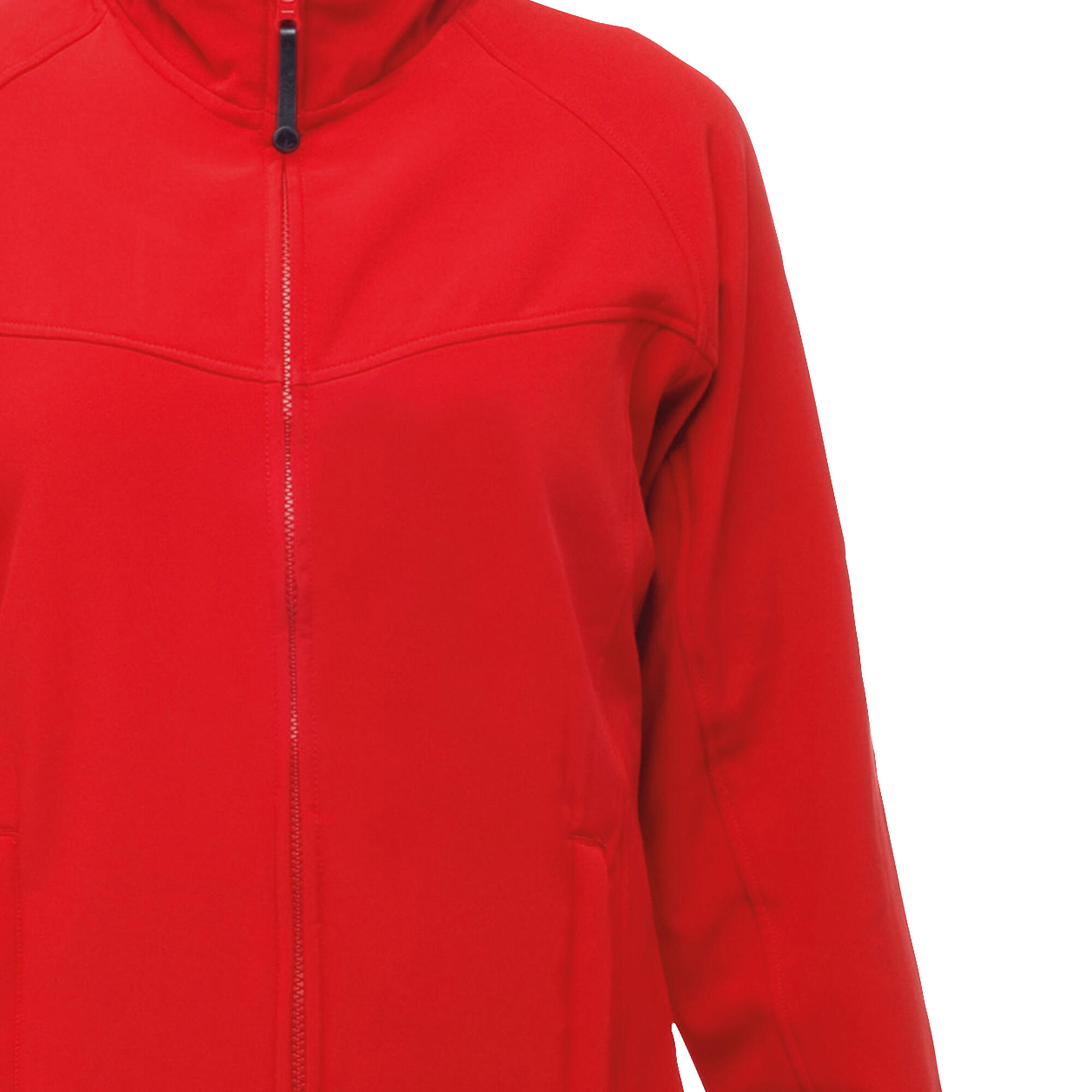 Uproar Women's windproof softshell jacket (Red)