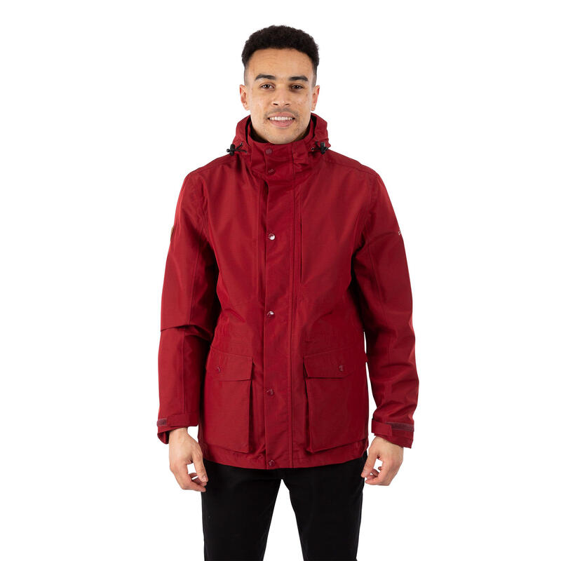 Veste imperméable SANDY Homme (Bordeaux Chiné)