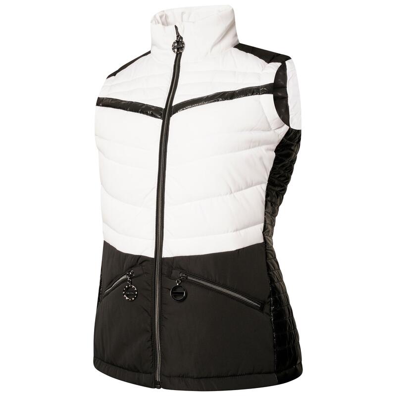 Gilet Imbottita Donna Dare 2B Burnish II Bianco Nero