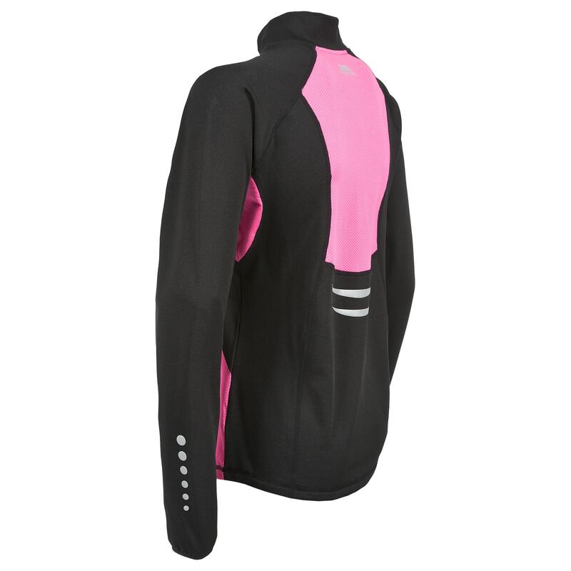 LangarmSporttop Persin Damen Schwarz