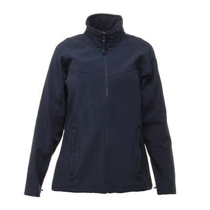 Uproar Veste Softshell Coupevent Femme (Bleu Marine)