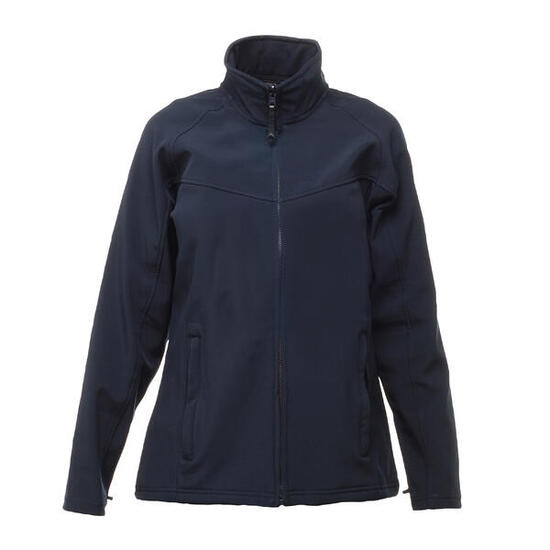 Uproar Veste Softshell Coupevent Femme (Bleu Marine)