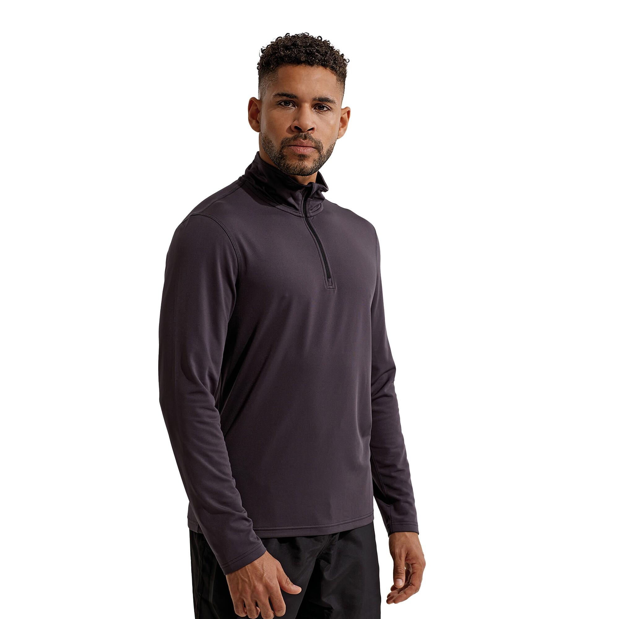 Oberteil für Athletisch Herren Holzkohle/Schwarz 2/3