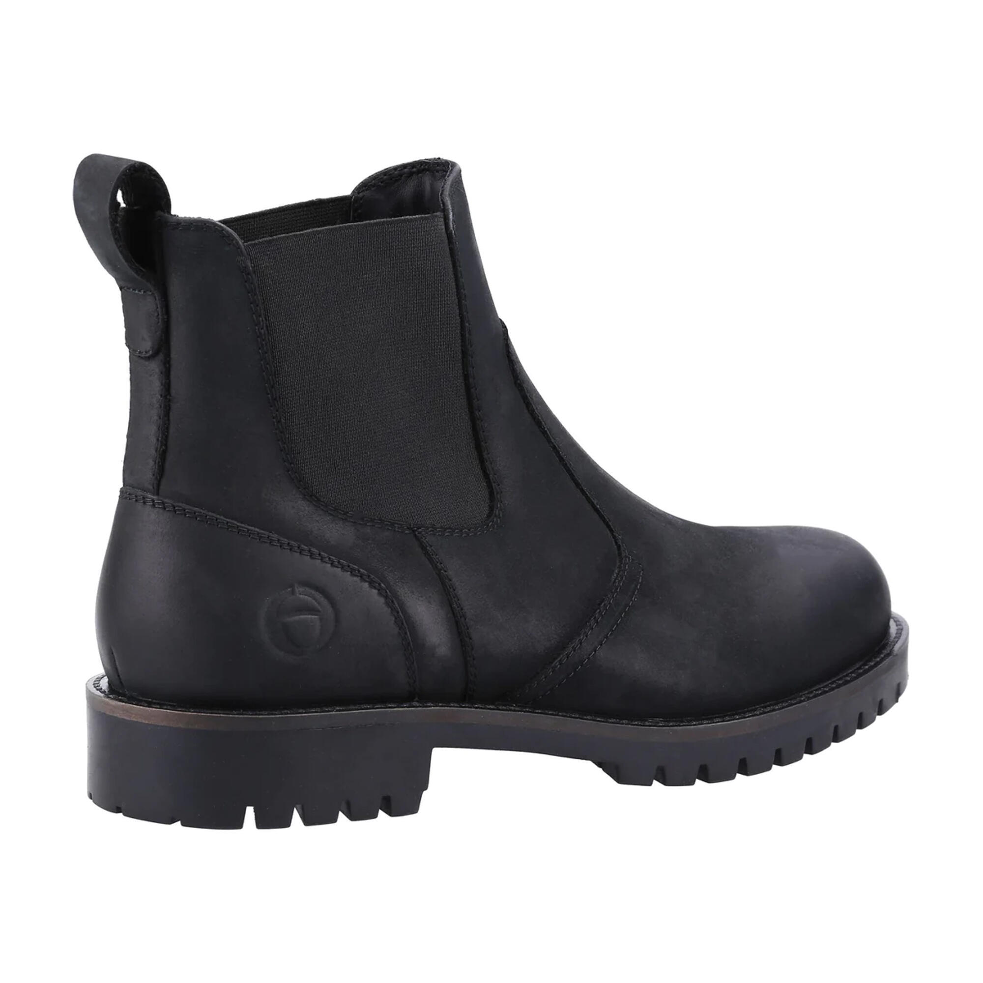 Mens Bodicote Leather Chelsea Boots (Black) 2/5