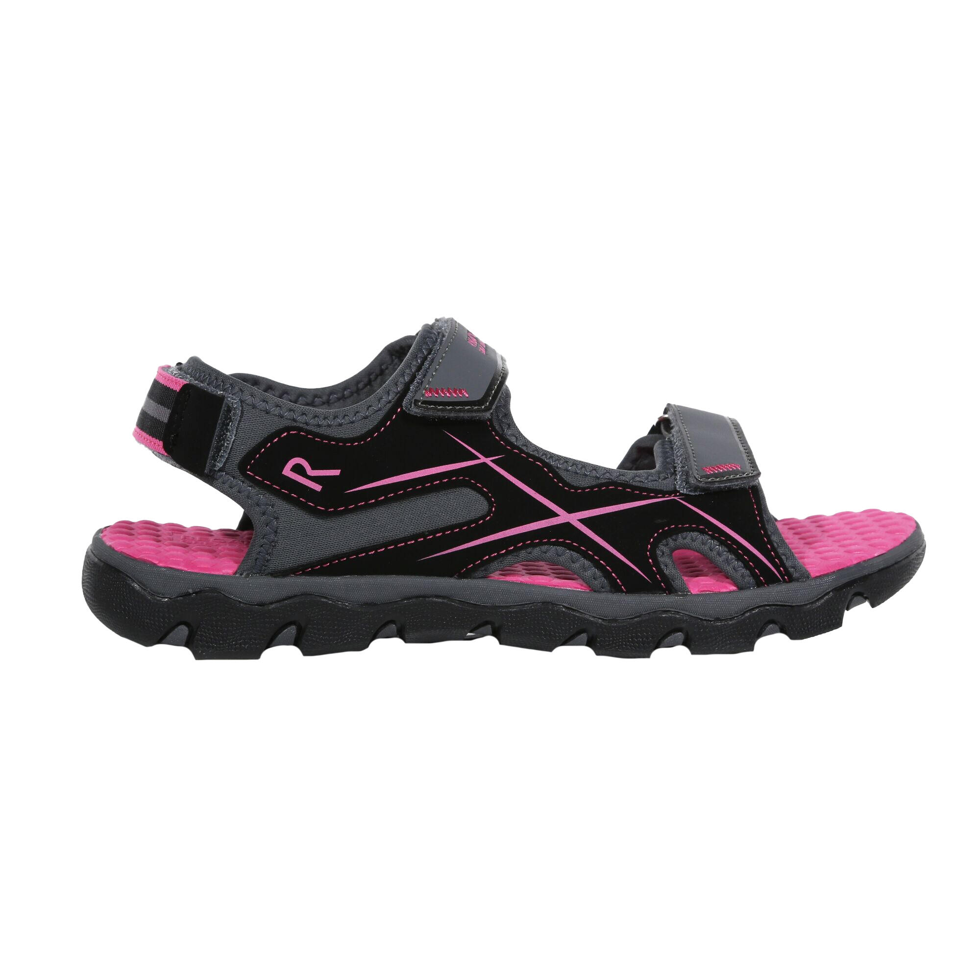 Kota Drift Sandale Kinder Grau/Rosa 3/5