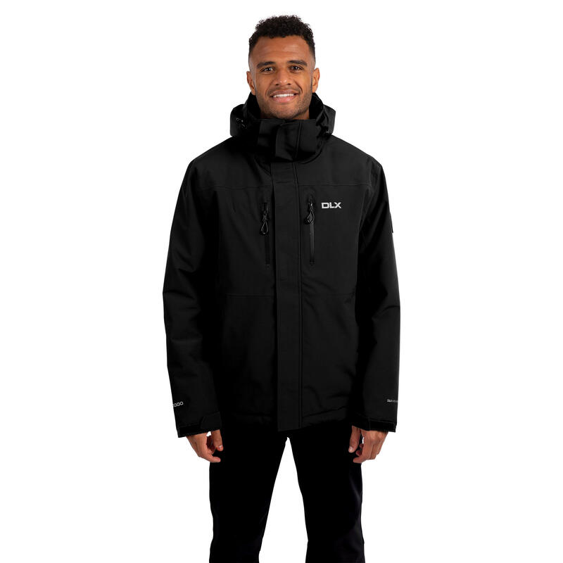 Chaqueta Impermeable Oswarm para Hombre Negro