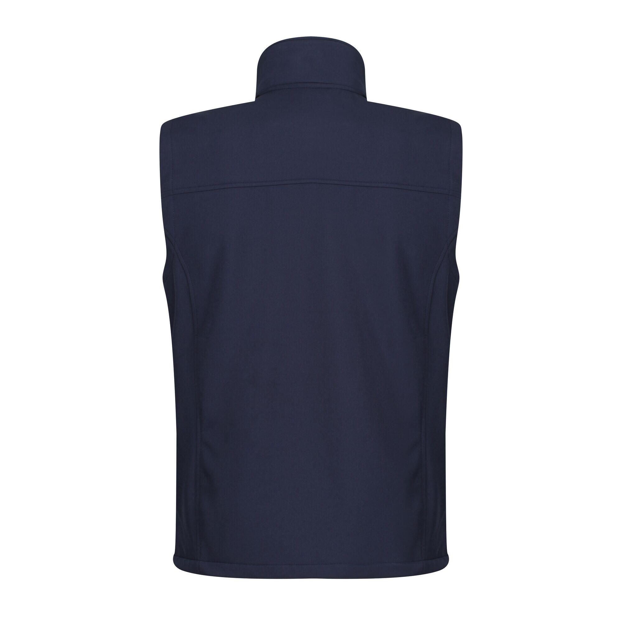 Mens Flux Softshell Bodywarmer / Sleeveless Jacket (Water Repellent & Wind 2/4