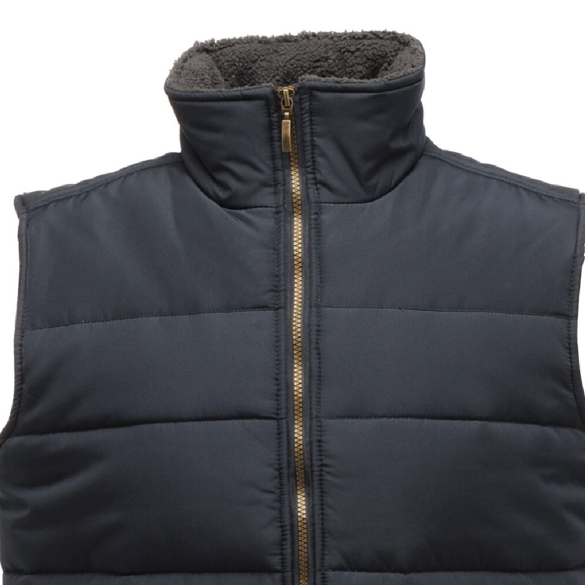 Mens Standout Altoona Insulated Bodywarmer Jacket (Navy Blue) 3/4