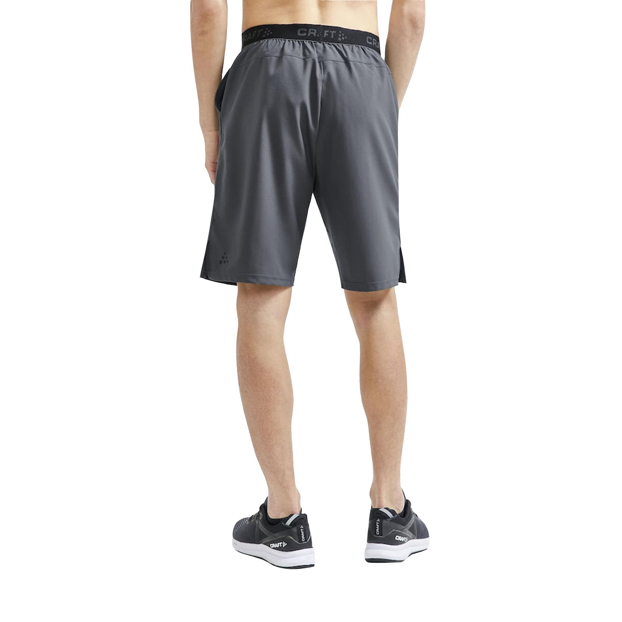 Mens Core Essence Relaxed Fit Shorts (Granite) 2/3