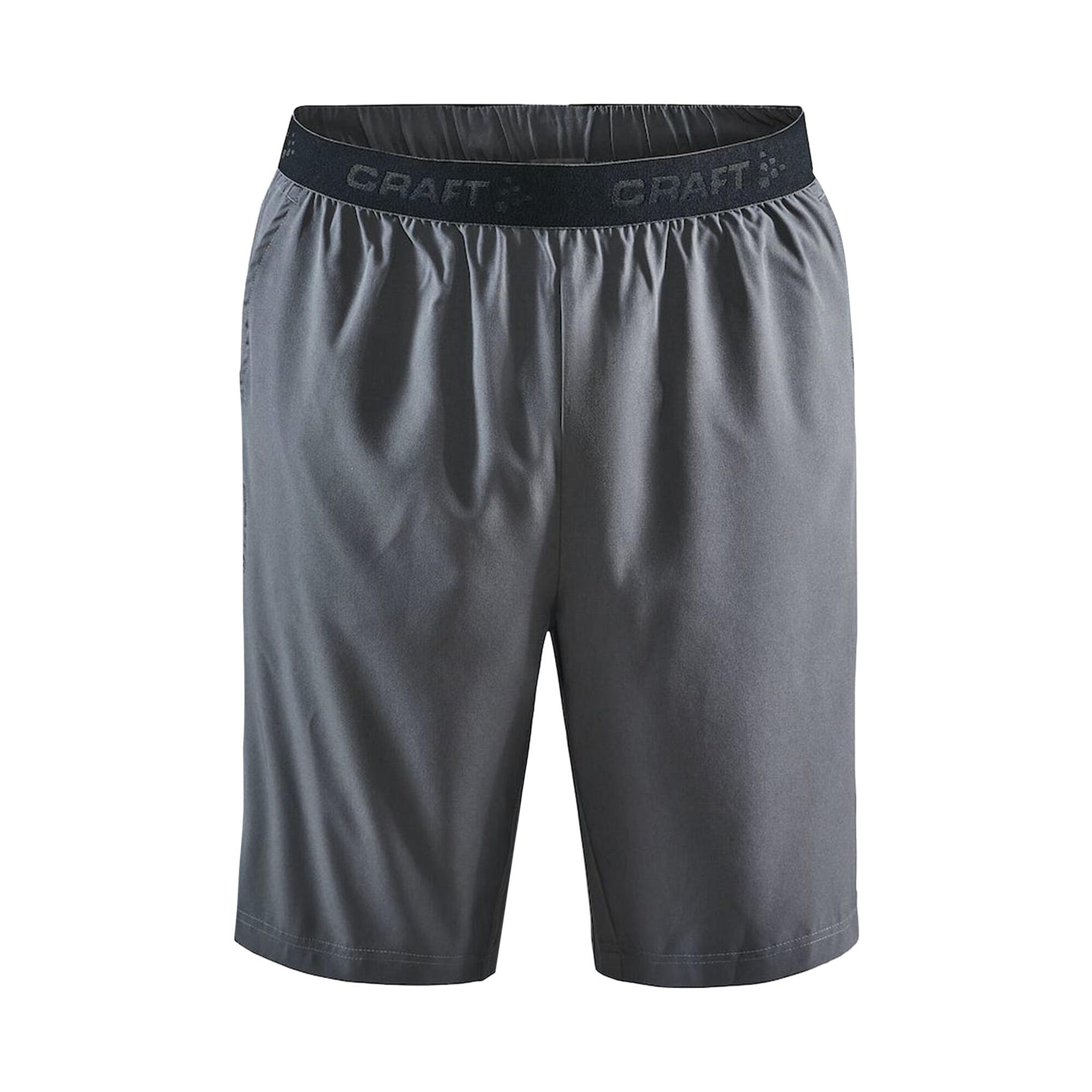 Mens Core Essence Relaxed Fit Shorts (Granite) 1/3