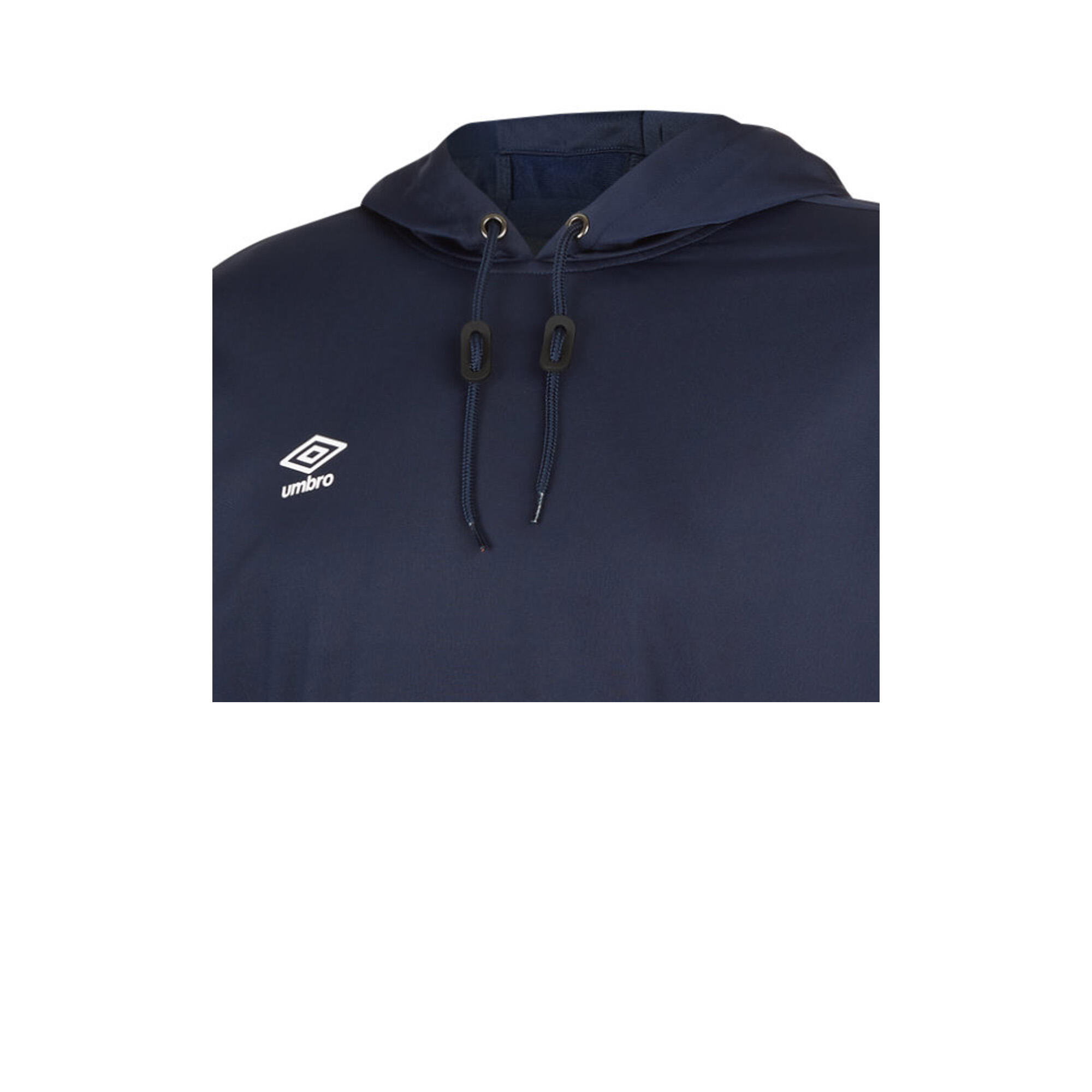 Childrens/Kids Club Essential Polyester Drawstring Hoodie (Dark Navy) 3/3