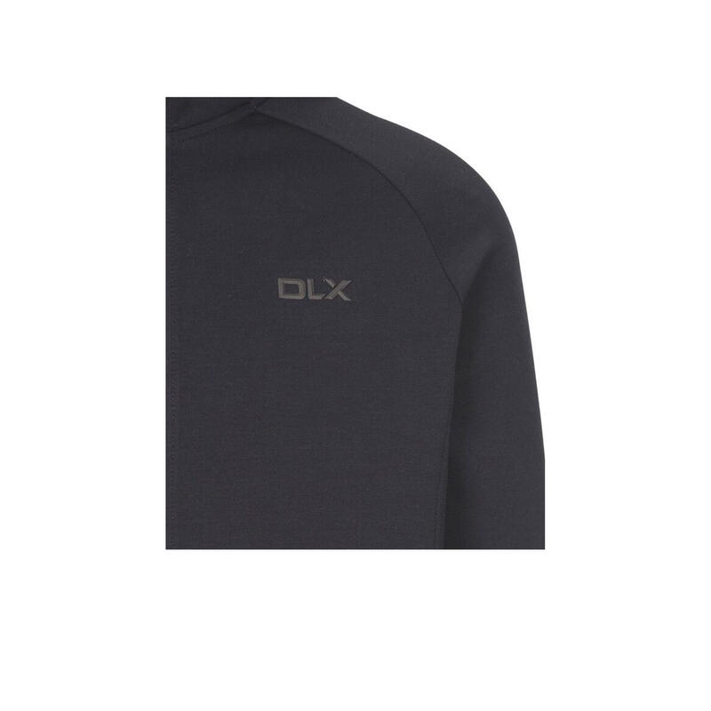 Sudadera con Cremallera Anthony de DLX para Hombre Negro