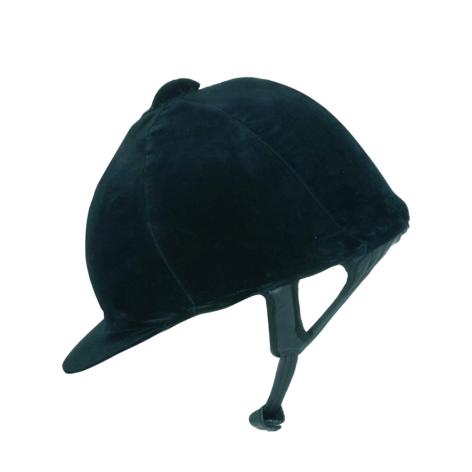 Stretch Velvet Helmet Cover (Navy) 3/3