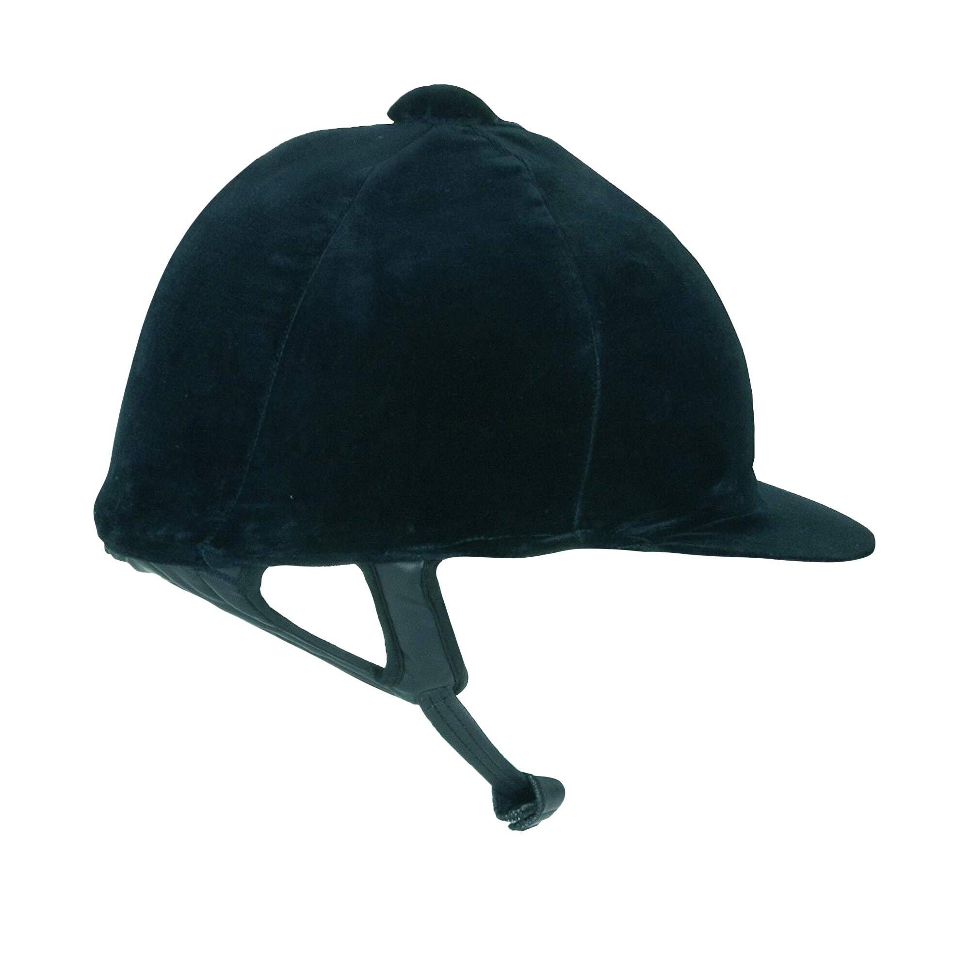 Stretch Velvet Helmet Cover (Navy) 2/3