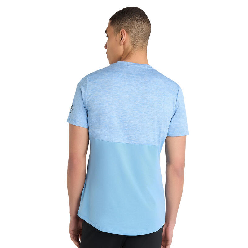 Tshirt PRO TRAINING Homme (Bleu pastel foncé Chiné)