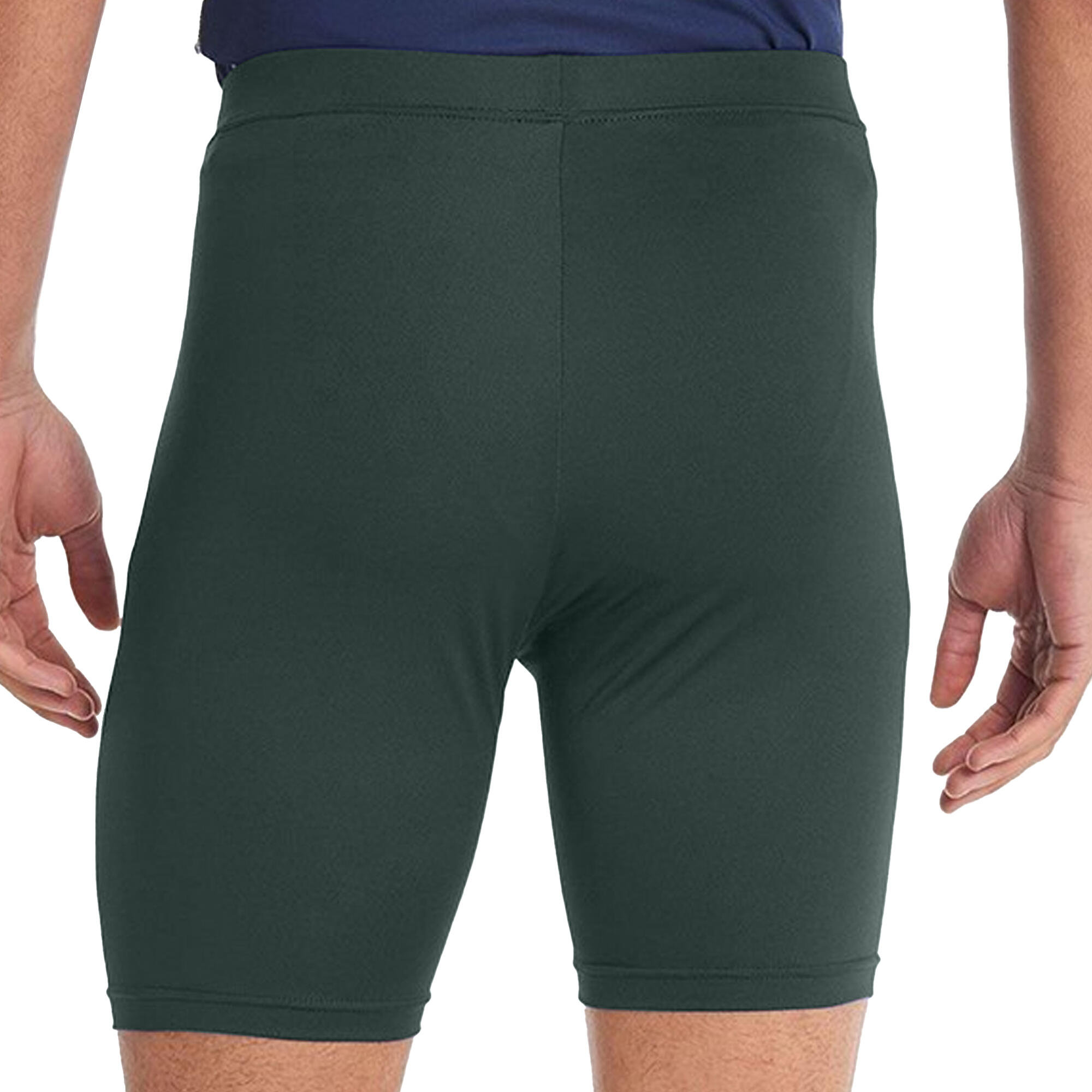 Mens Sports Base Layer Shorts (Bottle Green) 3/3