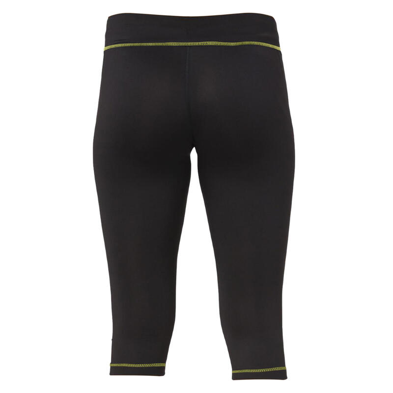 Tri Dri Short de fitness Femme (Noir/Vert éclair)