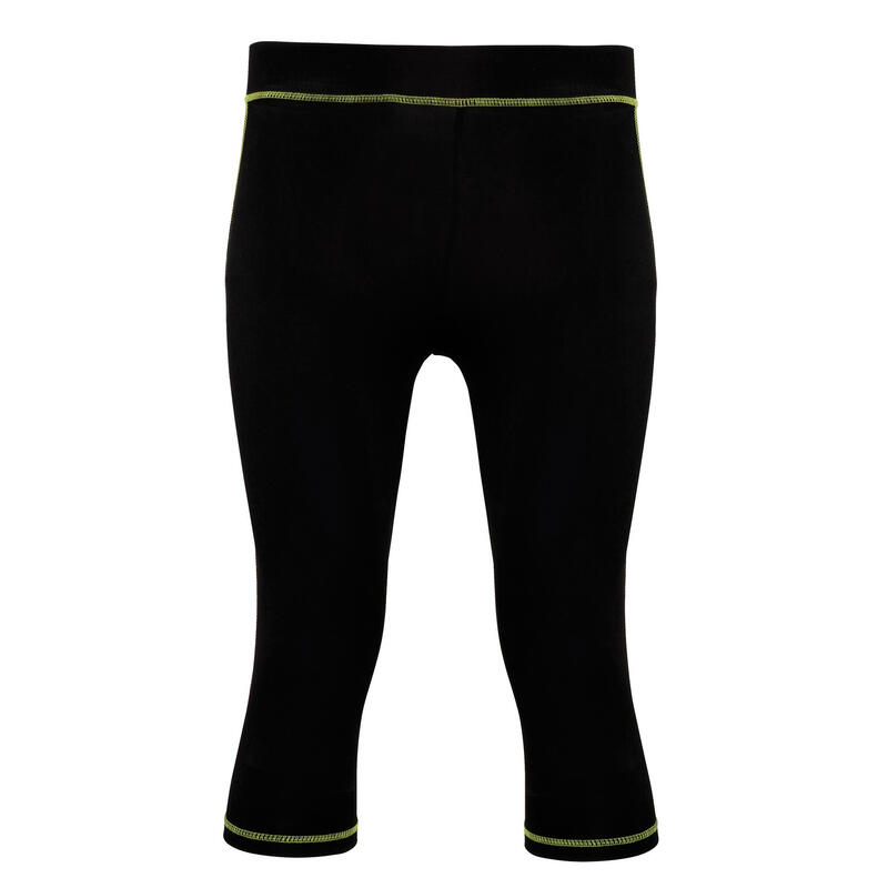 Tri Dri Short de fitness Femme (Noir/Vert éclair)