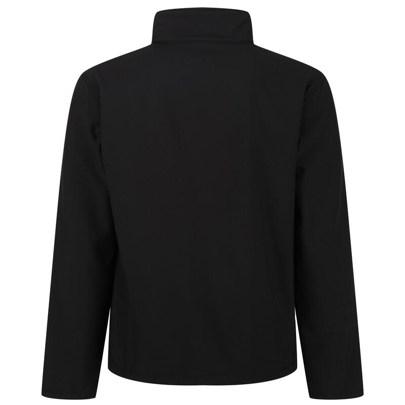 Heren Reid Softshell Windbestendige en Waterafstotende Jas (Zwart)