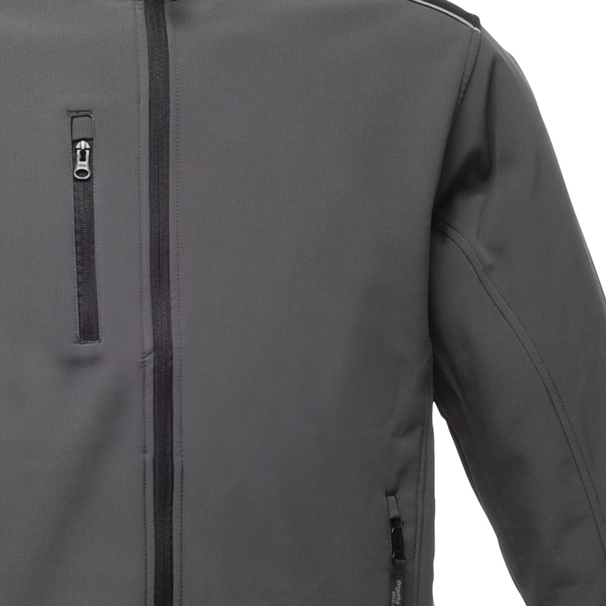 Sandstorm Giacca Softshell Repellente All´Acqua Uomo Regatta Grigio Foca/Nero 3/4
