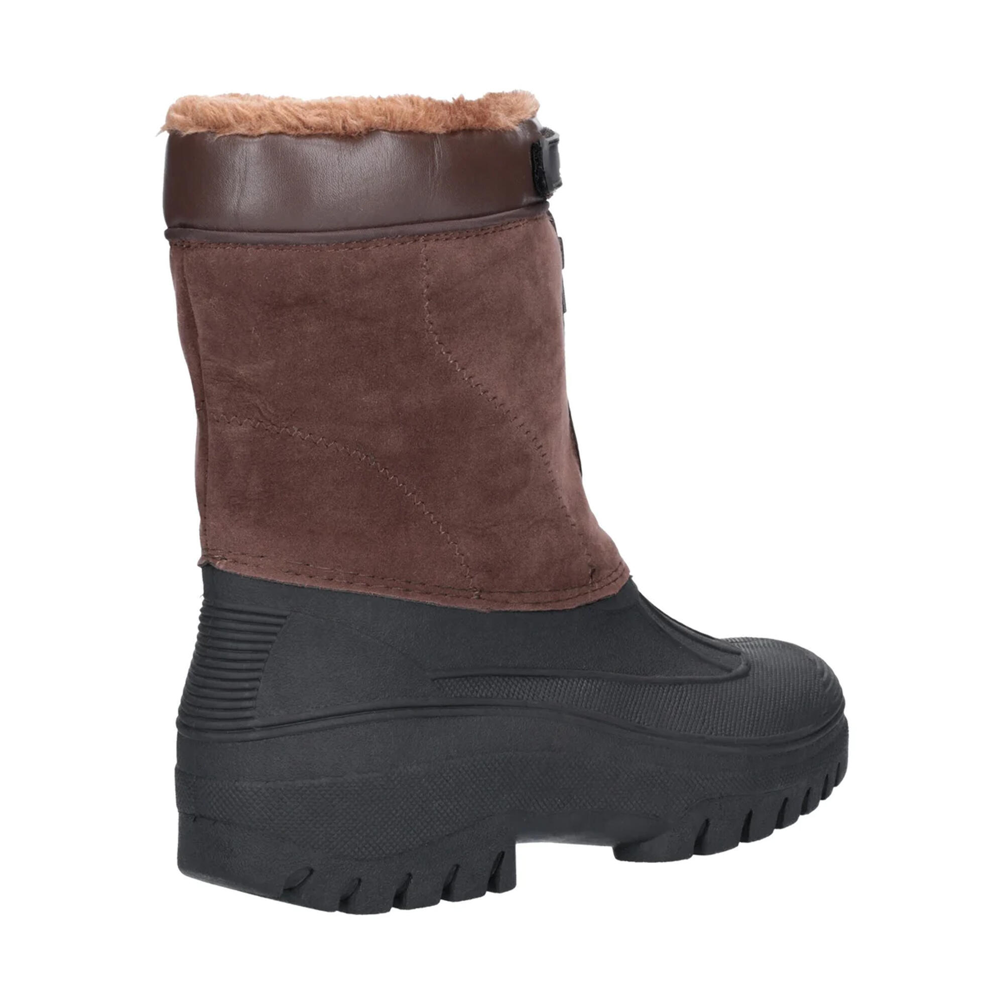 Mens Venture Waterproof Winter Boots (Brown) 4/5