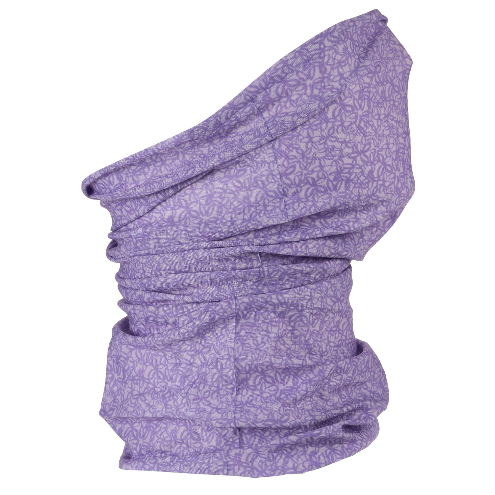 Childrens/Kids Flower Snood (Pastel Lilac) 3/4