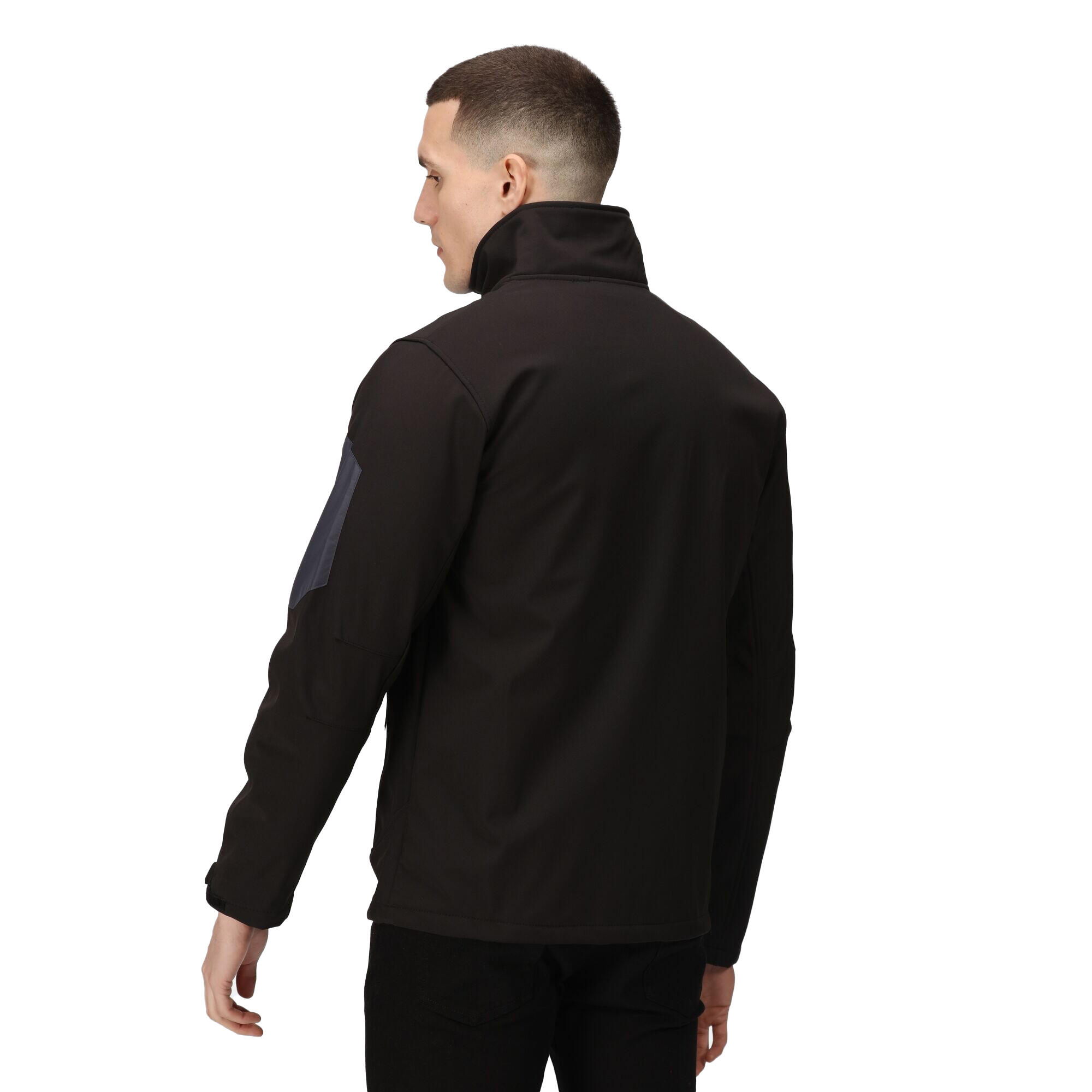 Standout Mens Arcola 3 Layer Softshell Jacket (Waterproof And Breathable) (Black 2/5