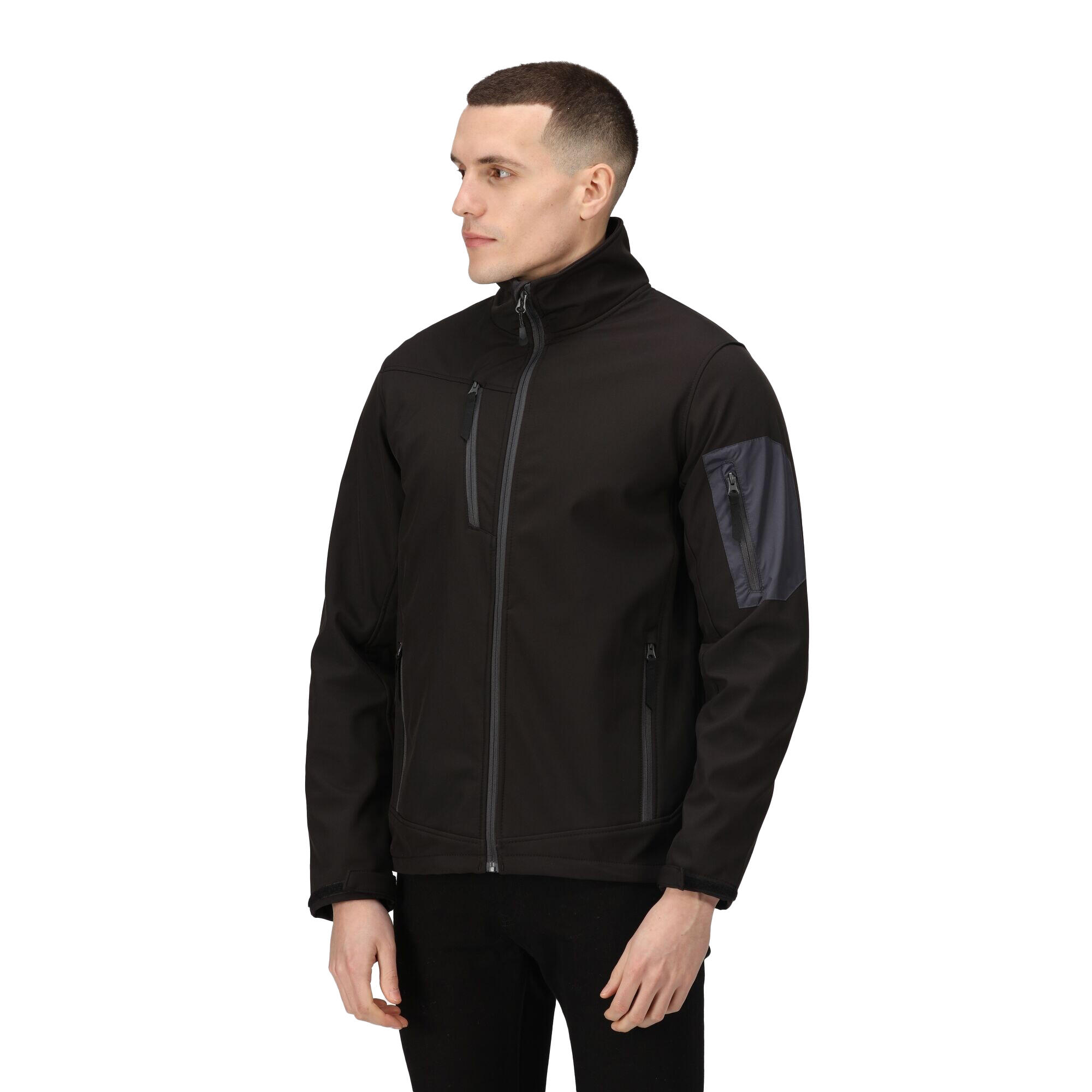 Uomo Giacca Softshell Standout Arcola (nero)