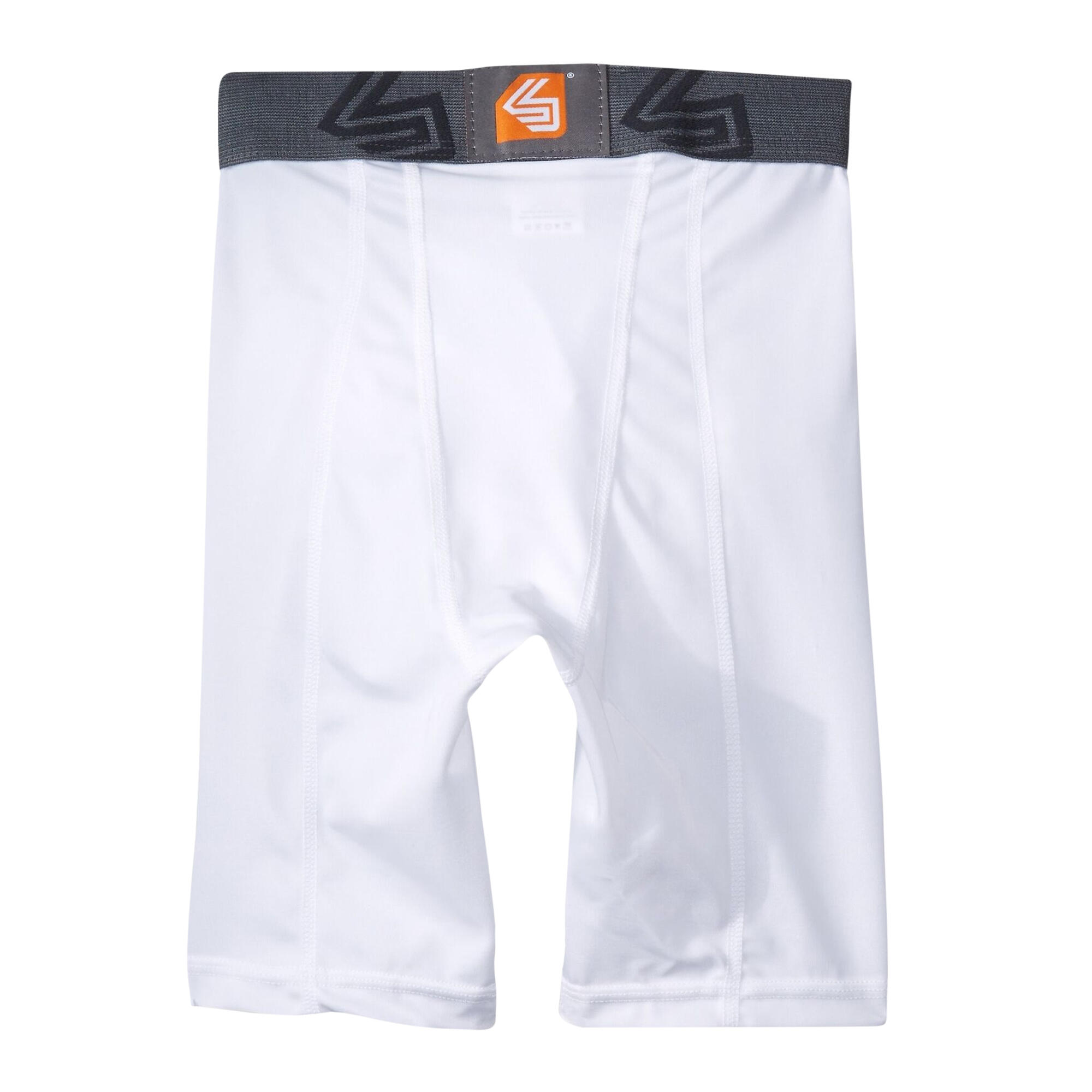 Core Compression Shorts (White) 2/3