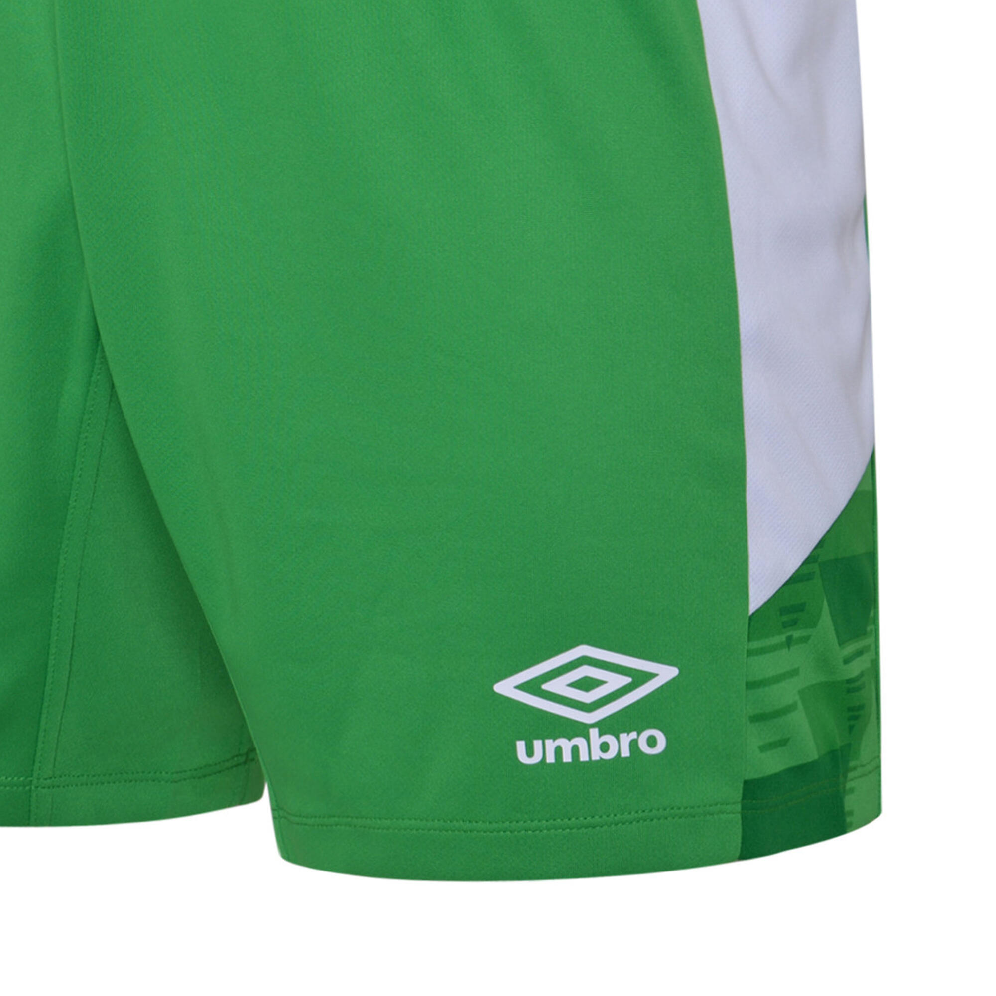 Mens Vier Shorts (Emerald/White) 3/3