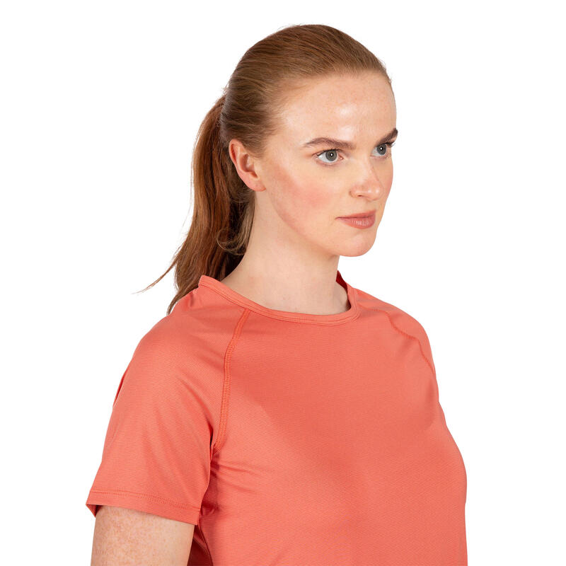 Tshirt OUTBURST Femme (Rouge pâle)