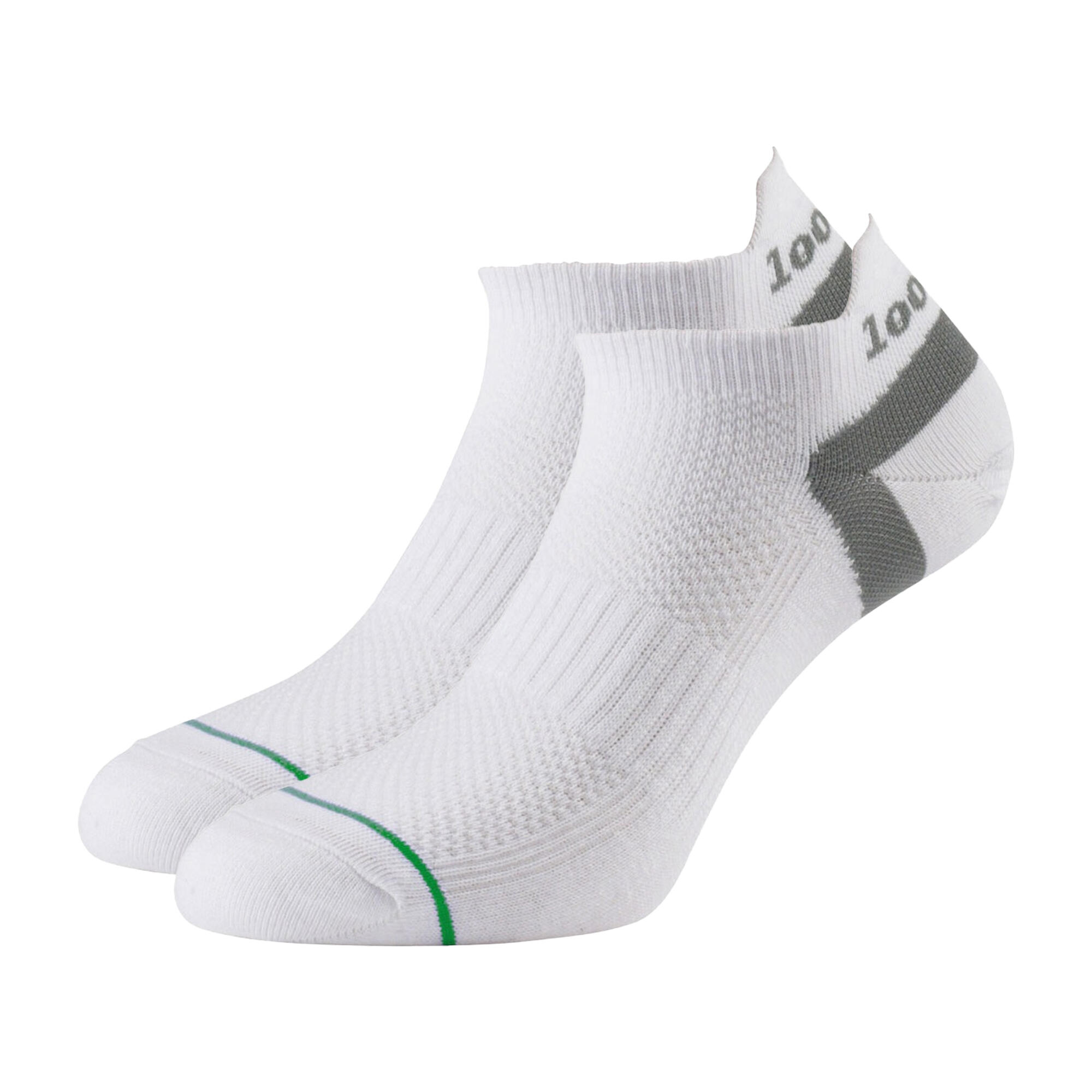 Womens/Ladies Ultimate Liner Socks (White) 2/3